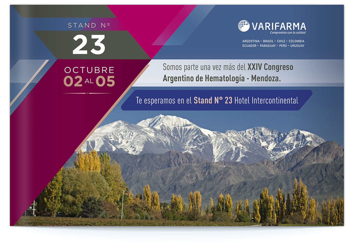 Varifarma-banner stand Mendoza